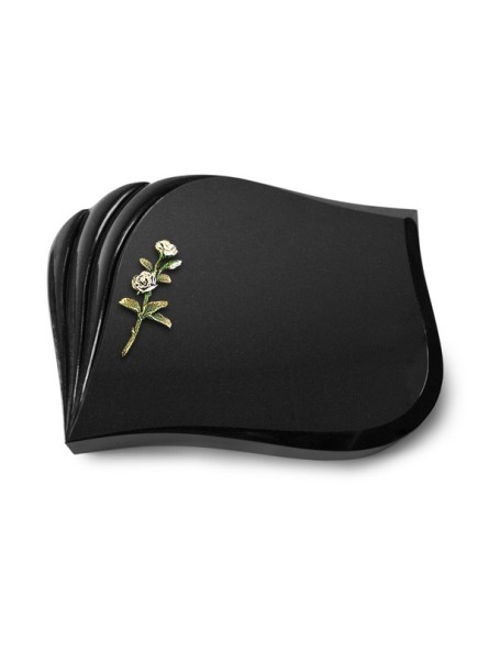 Grabstein Eterna/Indisch Black Rose 8 (Color) 50x40