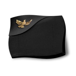 Grabstein Firenze/Indisch Black Taube (Bronze) 50x40