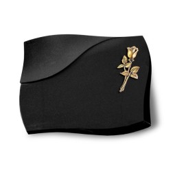 Grabstein Firenze/Indisch Black Rose 8 (Bronze) 50x40