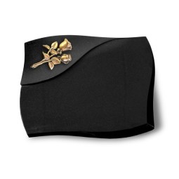 Grabstein Firenze/Indisch Black Rose 11 (Bronze) 50x40