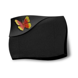 Grabstein Firenze/Indisch Black Papillon 2 (Color) 50x40