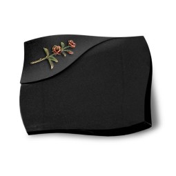 Grabstein Firenze/Indisch Black Rose 4 (Color) 50x40