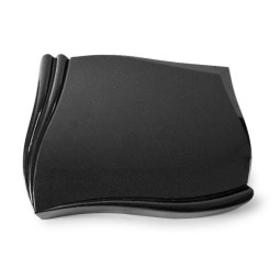 Grabstein Memory/Indisch Black (ohne Ornament) 50x40