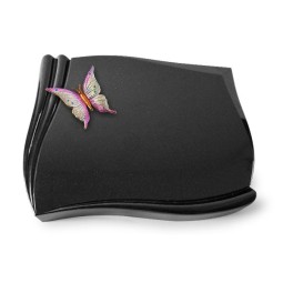 Grabstein Memory/Indisch Black Papillon 1 (Color) 50x40