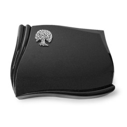 Grabstein Memory/Indisch Black Baum 3 (Alu) 50x40