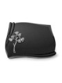 Grabstein Memory/Indisch Black Gingozweig 1 (Alu) 50x40