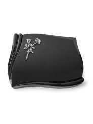 Grabstein Memory/Indisch Black Rose 10 (Alu) 50x40