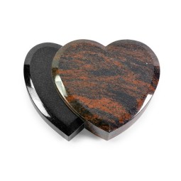 Grabstein Amoureux/Aruba-Black (ohne Ornament)