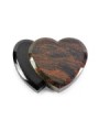 Grabstein Amoureux/Aruba-Black (ohne Ornament)