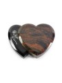 Grabstein Amoureux/Aruba-Black Rose 2 (Alu)