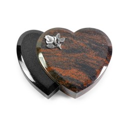 Grabstein Amoureux/Aruba-Black Rose 3 (Alu)