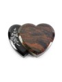 Grabstein Amoureux/Aruba-Black Rose 5 (Alu)