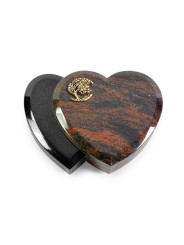 Grabstein Amoureux/Aruba-Black Baum 1 (Bronze)