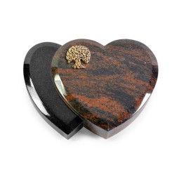 Grabstein Amoureux/Aruba-Black Baum 3 (Bronze)