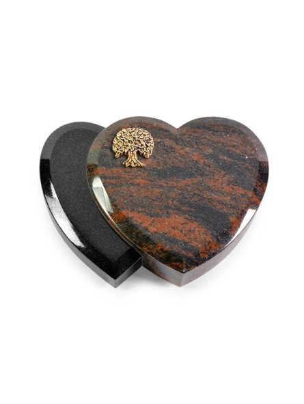 Grabstein Amoureux/Aruba-Black Baum 3 (Bronze)