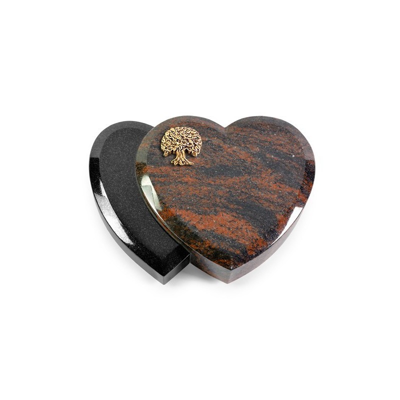 Grabstein Amoureux/Aruba-Black Baum 3 (Bronze)