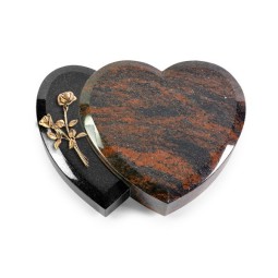 Grabstein Amoureux/Aruba-Black Rose 10 (Bronze)