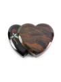 Grabstein Amoureux/Aruba-Black Rose 2 (Color)