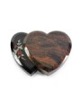 Grabstein Amoureux/Aruba-Black Rose 3 (Color)