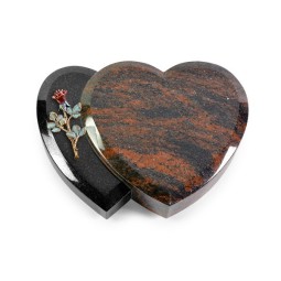 Grabstein Amoureux/Aruba-Black Rose 7 (Color)