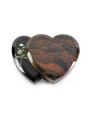 Grabstein Amoureux/Aruba-Black Rose 8 (Color)