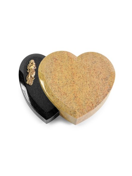 Grabstein Amoureux/Kashmir-Black Maria (Bronze)