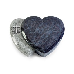 Grabstein Amoureux/Orion-Viskont Kreuz 1 (Alu)