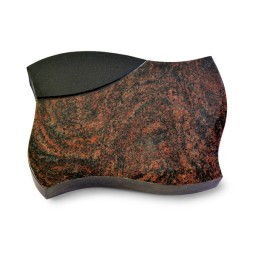 Grabstein Firenze/Aruba-Black (ohne Ornament)