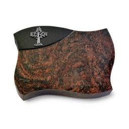 Grabstein Firenze/Aruba-Black Baum 2 (Alu)