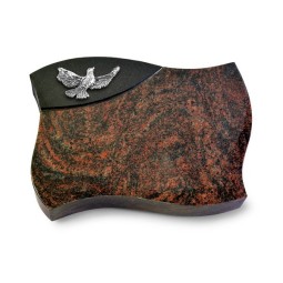 Grabstein Firenze/Aruba-Black Taube (Alu)