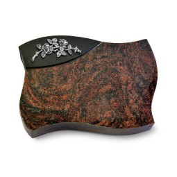 Grabstein Firenze/Aruba-Black Rose 5 (Alu)