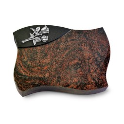 Grabstein Firenze/Aruba-Black Rose 11 (Alu)