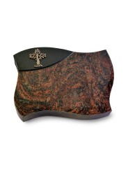 Grabstein Firenze/Aruba-Black Baum 2 (Bronze)