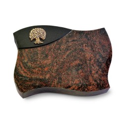 Grabstein Firenze/Aruba-Black Baum 3 (Bronze)