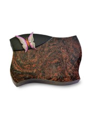 Grabstein Firenze/Aruba-Black Papillon 1 (Color)