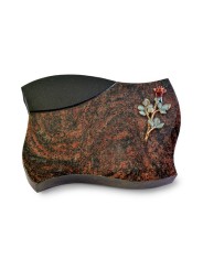 Grabstein Firenze/Aruba-Black Rose 7 (Color)