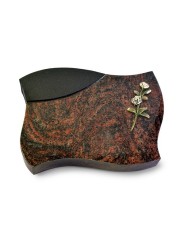 Grabstein Firenze/Aruba-Black Rose 8 (Color)
