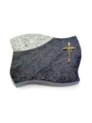 Grabstein Firenze/Orion-Viskont Kreuz/Ähren (Bronze)