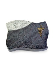 Grabstein Firenze/Orion-Viskont Kreuz/Rose (Bronze)