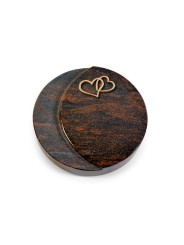 Grabstein Lua/Aruba Herzen (Bronze)