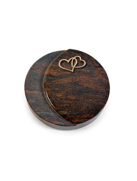 Grabstein Lua/Aruba Herzen (Bronze)