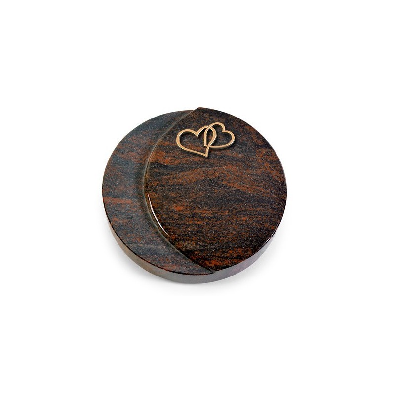 Grabstein Lua/Aruba Herzen (Bronze)