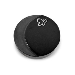 Grabstein Lua/Indisch Black Papillon (Alu)