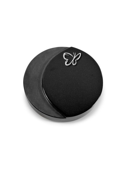 Grabstein Lua/Indisch Black Papillon (Alu)