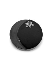 Grabstein Lua/Indisch Black Rose 4 (Alu)