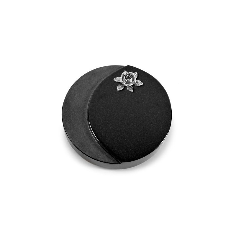Grabstein Lua/Indisch Black Rose 4 (Alu)