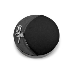 Grabstein Lua/Indisch Black Rose 8 (Alu)