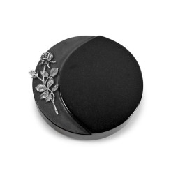 Grabstein Lua/Indisch Black Rose 13 (Alu)