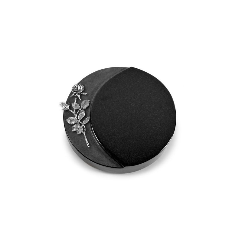 Grabstein Lua/Indisch Black Rose 13 (Alu)