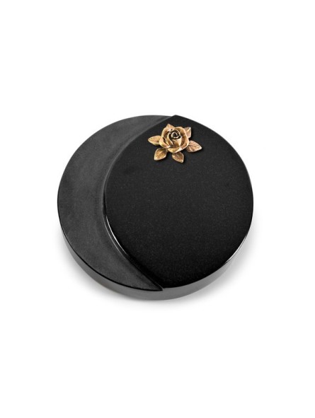 Grabstein Lua/Indisch Black Rose 4 (Bronze)